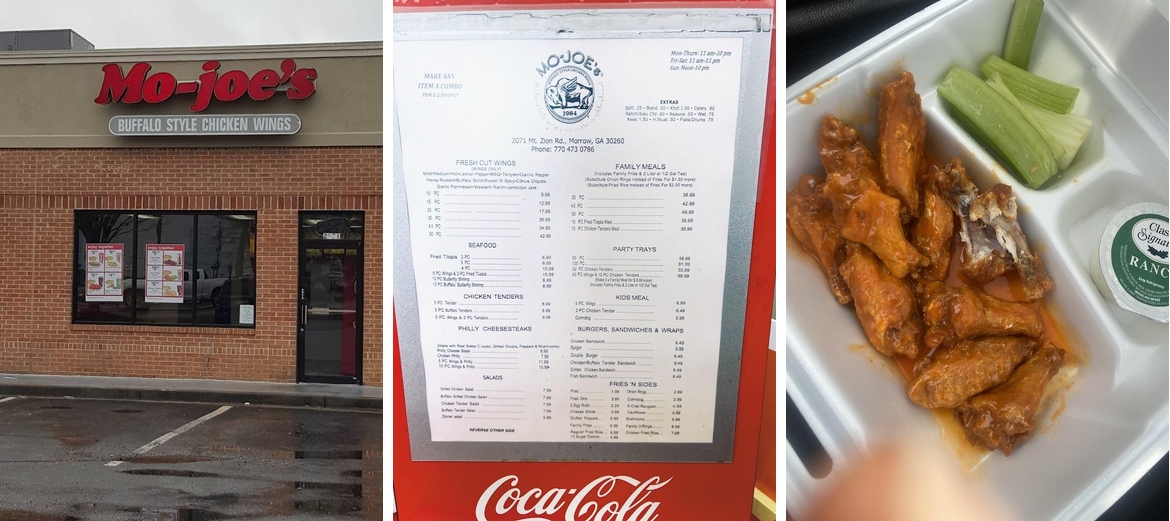 Mo-Joe's Menu